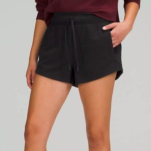Lululemon Inner Glow High-Rise Short 3” Terry in black